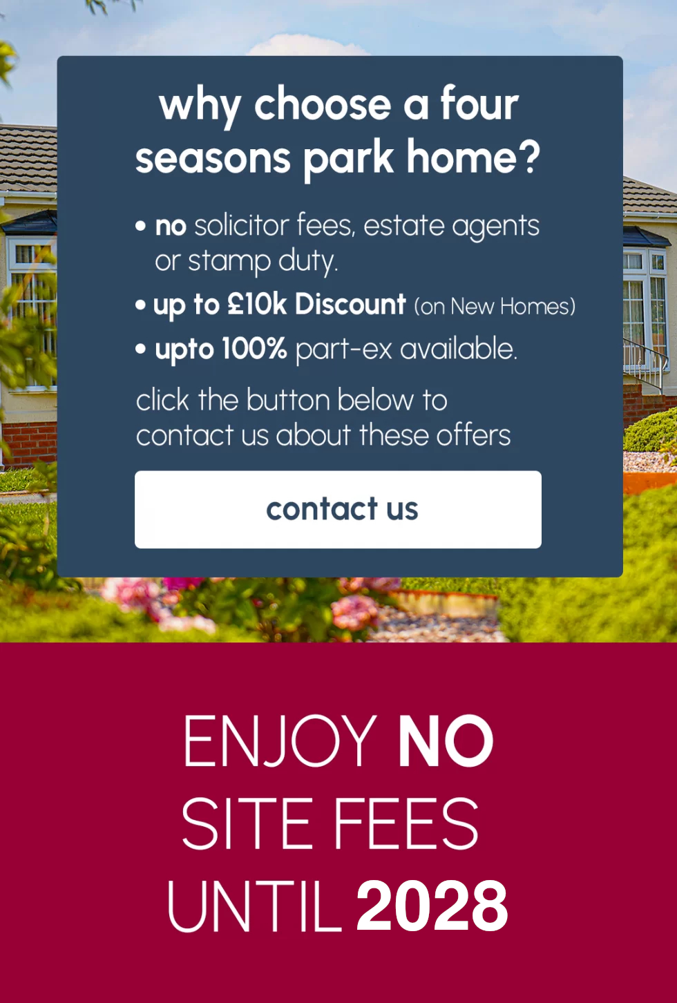 why choose A Four Seasons Park Home Mobile why choose A Four Seasons Park Home Mobile